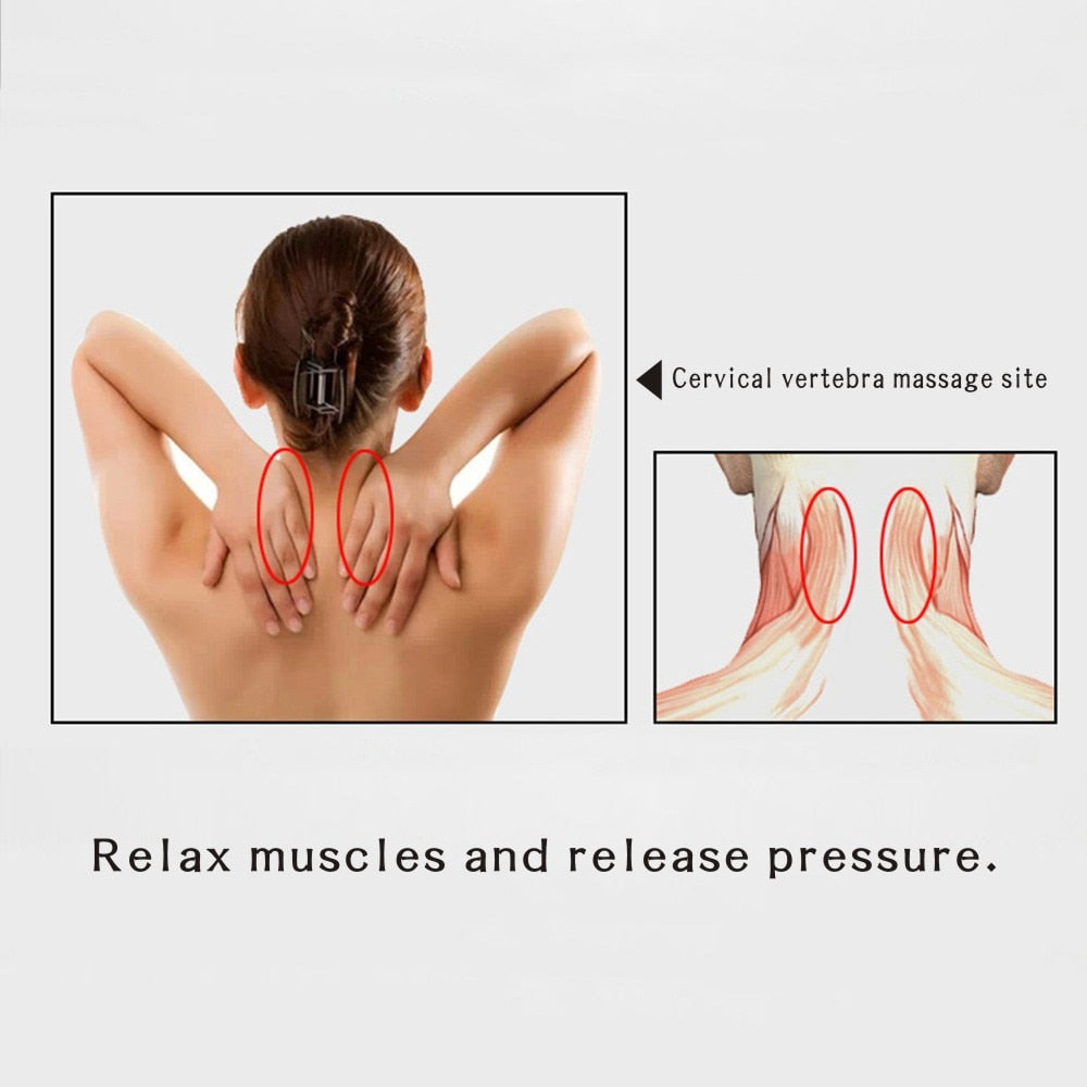 Handheld Neck & Shoulder Massage Roller